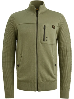PME Legend Zip jacket knit sweat combination