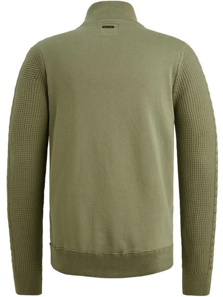 PME Legend Zip jacket knit sweat combination