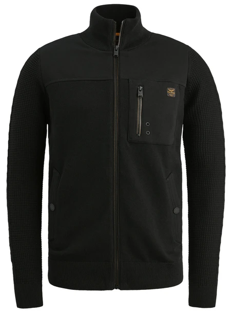 PME Legend Zip jacket knit sweat combination