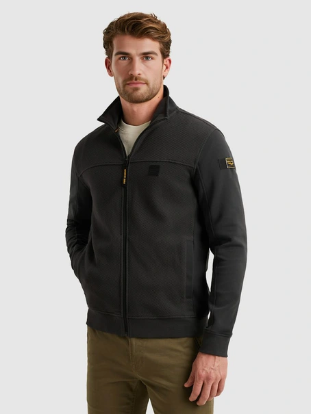 PME Legend Zip jacket popcorn jacquard