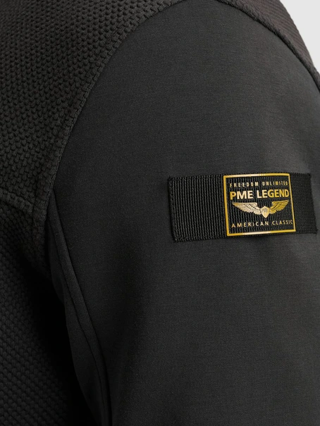 PME Legend Zip jacket popcorn jacquard
