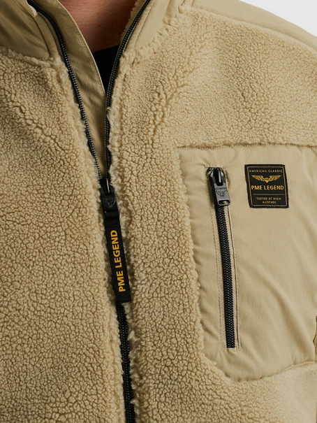 PME Legend Zip jacket sherpa