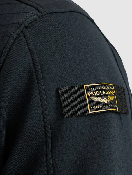 PME Legend Zip jacket spacer look sweat