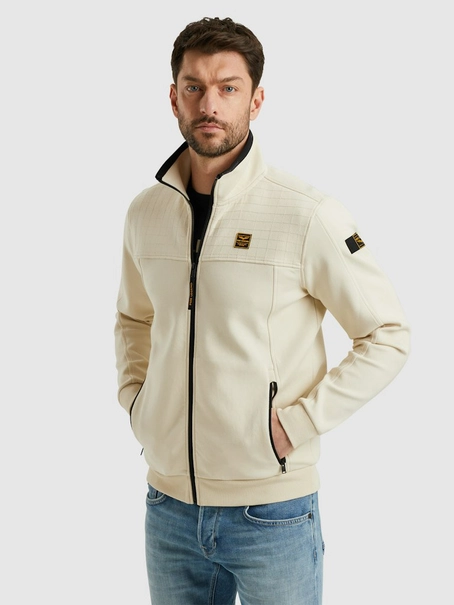 PME Legend Zip jacket spacer look sweat