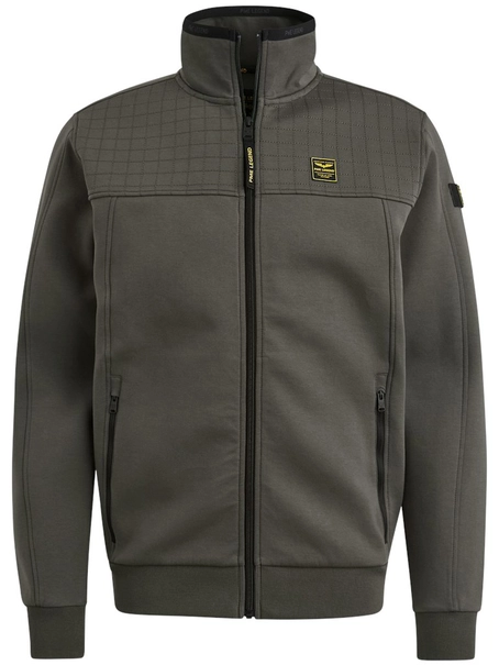 PME Legend Zip jacket spacer look sweat