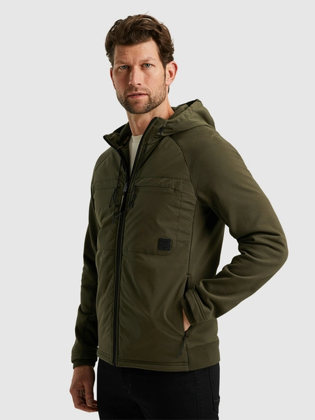 PME Legend Zip jacket terry nylon mix