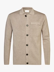 Profuomo CARDIGAN BUTTONS BEIGE MEL