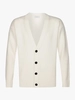 Profuomo CARDIGAN FULL BUTTON OFF WHITE