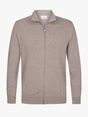 Profuomo CARDIGAN FULL ZIP M BROWN
