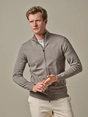 Profuomo CARDIGAN FULL ZIP M BROWN