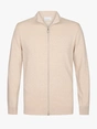 Profuomo CARDIGAN FULL ZIP SAND