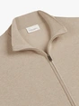 Profuomo CARDIGAN FULL ZIP SAND