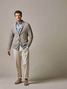 Profuomo JACKET KNITTED D.BEIGE
