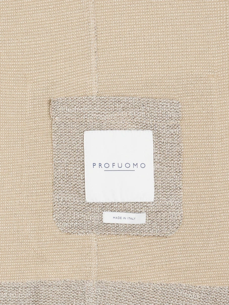 Profuomo JACKET KNITTED D.BEIGE