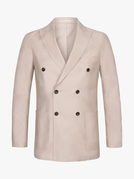Profuomo JACKET LI BLEND DB D.BEIGE