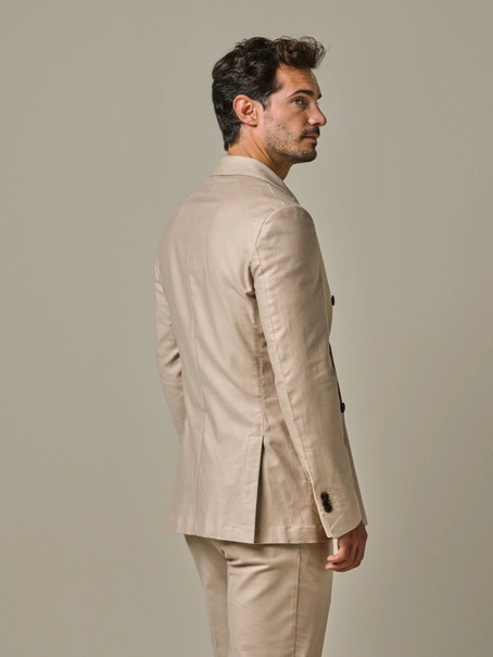 Profuomo JACKET LI BLEND DB D.BEIGE