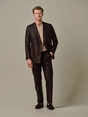 Profuomo JACKET LI BLEND DB D.BROWN