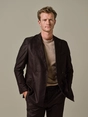 Profuomo JACKET LI BLEND DB D.BROWN