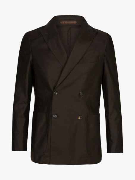 Profuomo JACKET LI BLEND DB D.BROWN