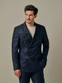 Profuomo JACKET LI BLEND DB NAVY