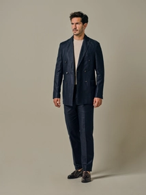 Profuomo JACKET LI BLEND DB NAVY
