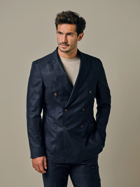 Profuomo JACKET LI BLEND DB NAVY