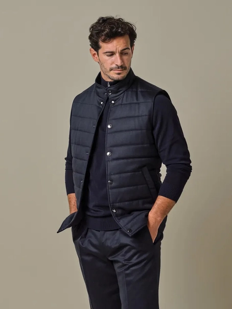 Profuomo OUTERW BODYWRMR WO NAVY