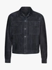 Profuomo OUTERW DENIM JACK SUEDE NAVY