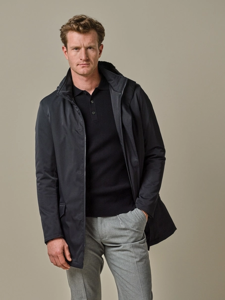 Profuomo OUTERW FIELDJACK MAGNET NAVY