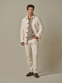 Profuomo OUTERW SHIRT JACKET OFF WHITE