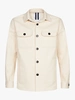 Profuomo OVERSHIRT CONTRAST LS OFF WHITE