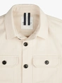 Profuomo OVERSHIRT CONTRAST LS OFF WHITE