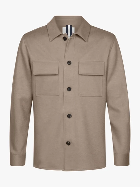 Profuomo OVERSHIRT CUTAWAY BEIGE