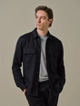 Profuomo OVERSHIRT CUTAWAY NAVY