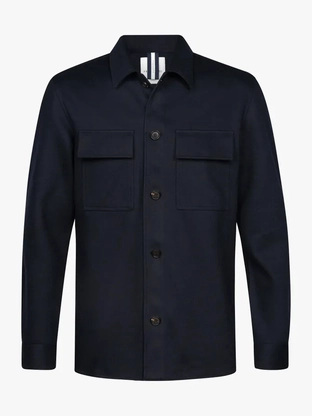 Profuomo OVERSHIRT CUTAWAY NAVY