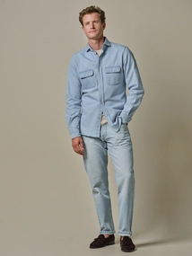 Profuomo OVERSHIRT DENIM LIGHT