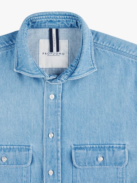 Profuomo OVERSHIRT DENIM