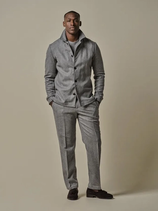 Profuomo OVERSHIRT HB SMALL L.GREY