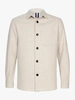 Profuomo OVERSHIRT HERRINGBONE BEIGE