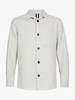 Profuomo OVERSHIRT HERRINGBONE L.GREY