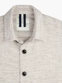 Profuomo OVERSHIRT STRUCTURE L.GREY