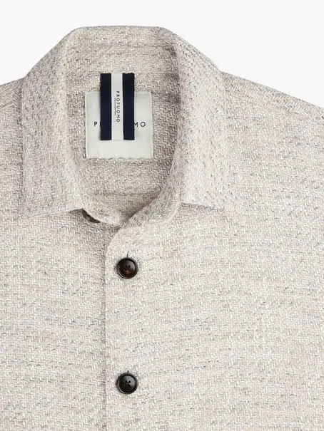 Profuomo OVERSHIRT STRUCTURE L.GREY
