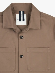 Profuomo OVERSHIRT TWILL M.BROWN