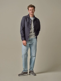 Profuomo OVERSHIRT TWILL NAVY