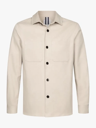 Profuomo OVERSHIRT TWILL SAND