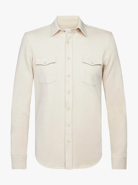 Profuomo OVERSHIRT WESTERN BEIGE