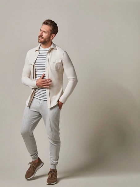Profuomo OVERSHIRT WESTERN BEIGE