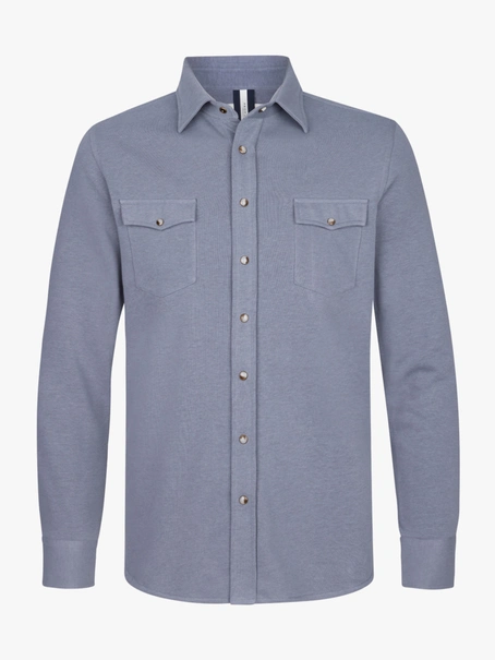 Profuomo OVERSHIRT WESTERN BLUE