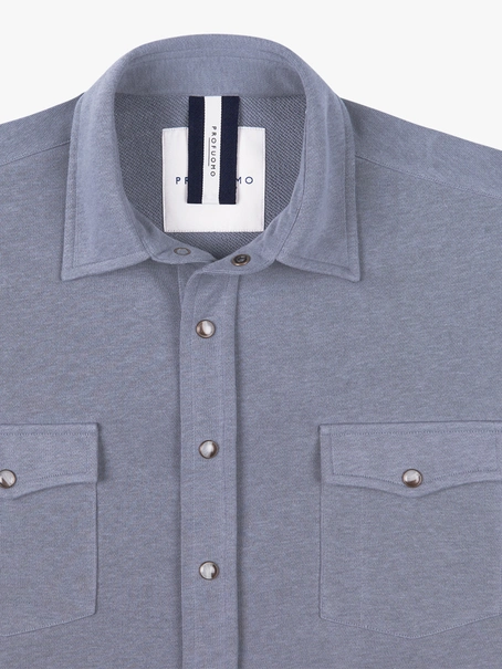 Profuomo OVERSHIRT WESTERN BLUE