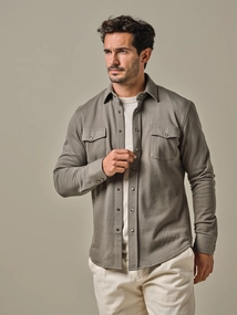 Profuomo OVERSHIRT WESTERN GREEN